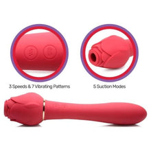 Vibrateur à Succion - Wild Rose - Suction Rose Icon brands Sensations plus