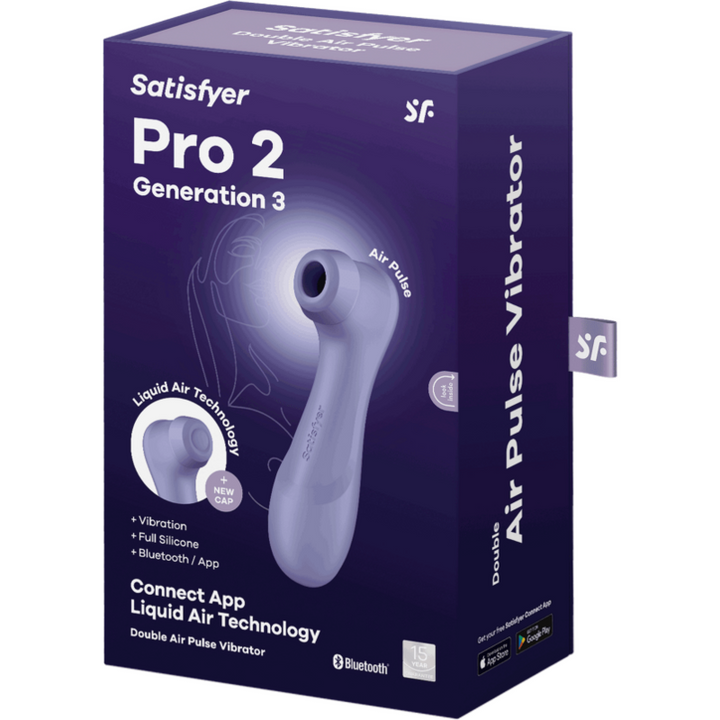 Vibrateur a Succions - Satisfyer - Pro 2 Generation 3 Connect App Satisfyer Sensations plus
