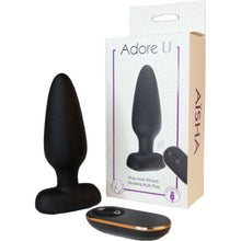Vibrateur anal rechargeable - Adore U - Aisha Sensations Plus Sensations plus