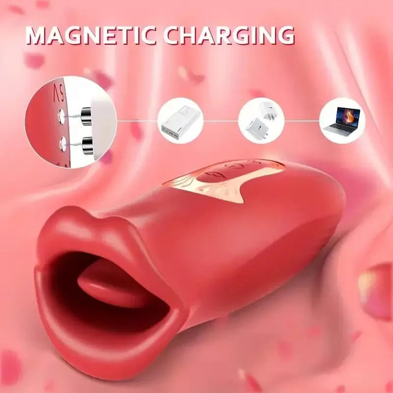 Vibrateur avec mouvements - Secwell - Big Mouth Master Secwell Sensations plus