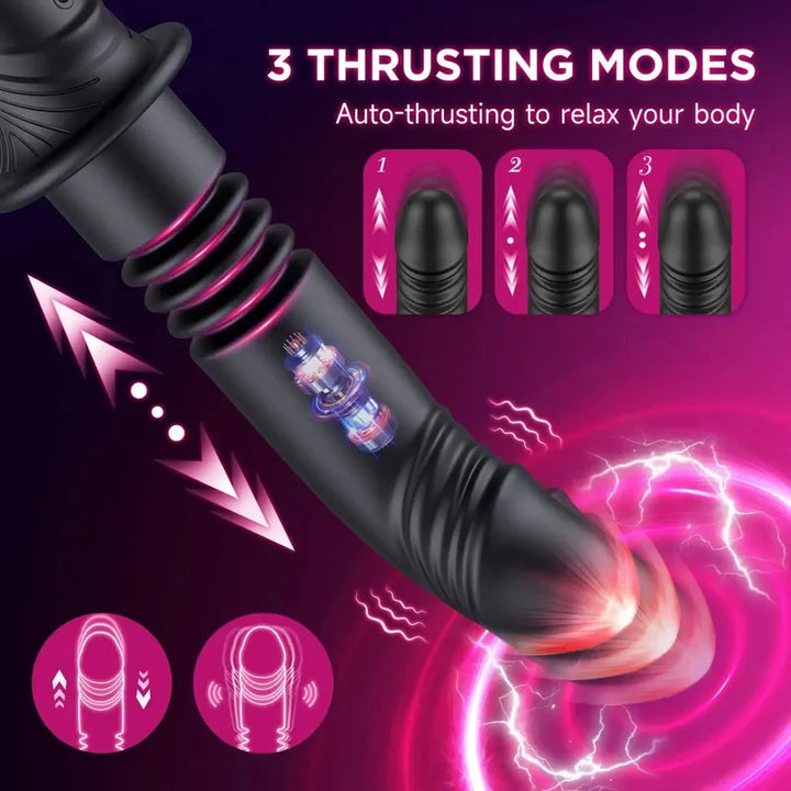 Vibrateur avec mouvements - Secwell - Super Charged Secwell Sensations plus