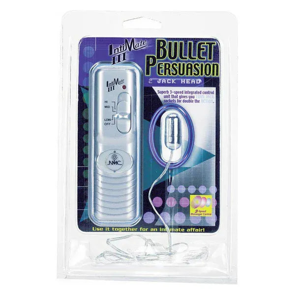 Vibrateur bullet à 3 vitesses - IntiMate III Bullet Persuasion | NMC NMC Sensations plus