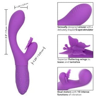 Vibrateur - Calexotics - Butterfly Kiss Flutter CalExotics Sensations plus
