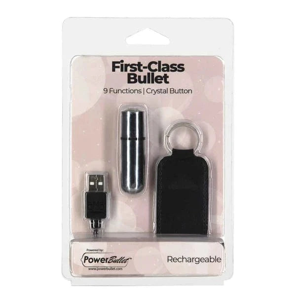 Vibrateur Clitoridien - First-Class Bullet 2.5" | Compact, Élégant & Puissant Power Bullet Sensations plus