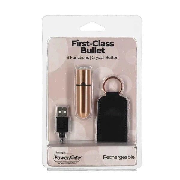 Vibrateur Clitoridien - First-Class Bullet 2.5" | Compact, Élégant & Puissant Power Bullet Sensations plus