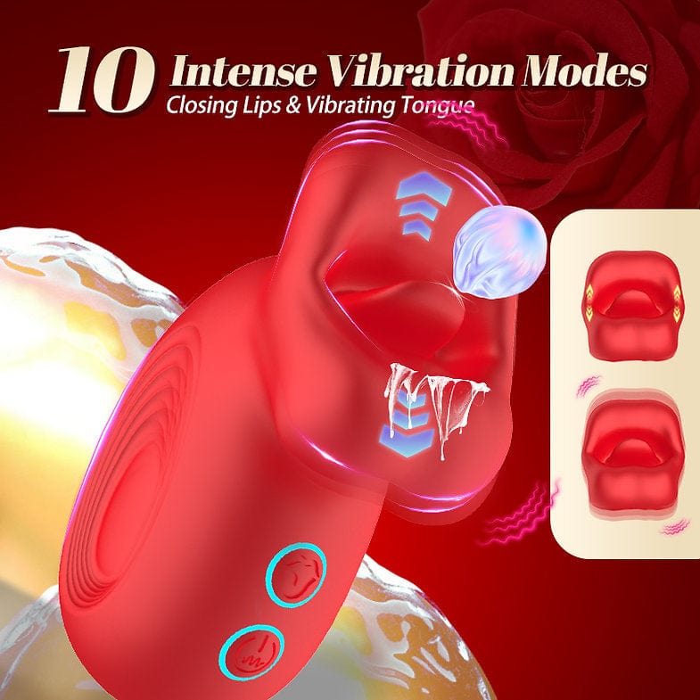 Vibrateur Clitoridien & Mamelons - Kiss Fun | Vibrations & Morsure Secwell Sensations plus