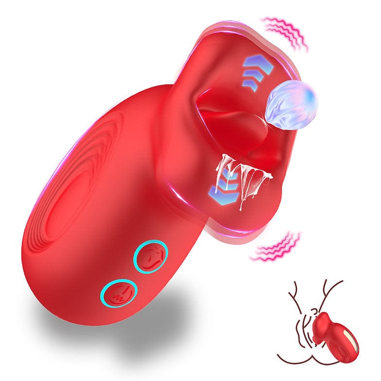 Vibrateur Clitoridien & Mamelons - Kiss Fun | Vibrations & Morsure Secwell Sensations plus