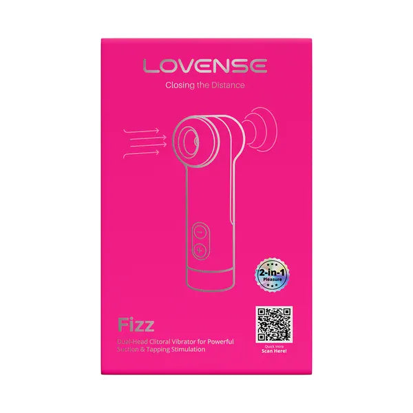 Vibrateur Clitoridien Succion & Tapotement -  Fizz 2-en-1 | LOVENSE Lovense Sensations plus