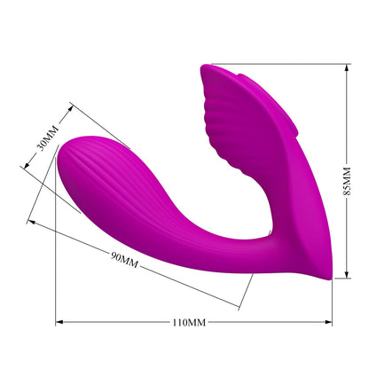Vibrateur de Culotte à Double Stimulation - Zico | Pretty Love Pretty Love Sensations plus