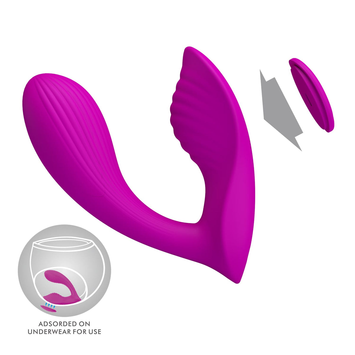 Vibrateur de Culotte à Double Stimulation - Zico | Pretty Love Pretty Love Sensations plus