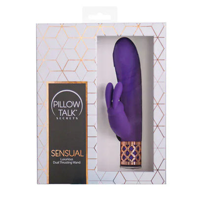 Vibrateur Double avec Mouvement - Pillow Talk Secrets  Sensual | Point G & Clitoris Pillow Talk Sensations plus