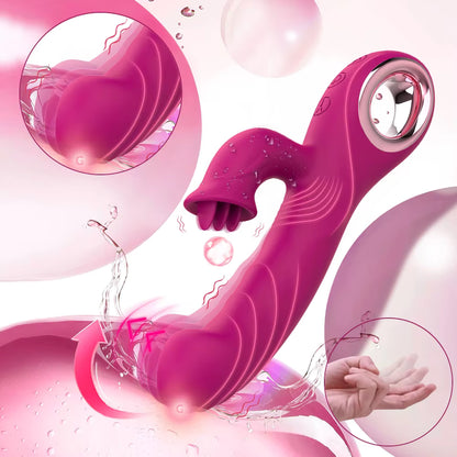 Vibrateur Double Stimulation 3-en-1 - Duo Passion | Point G & Clitoris Osez-Vous Sensations plus