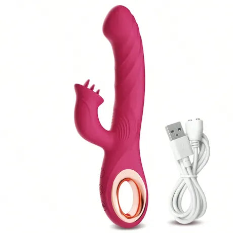 Vibrateur Double Stimulation 3-en-1 - Duo Passion | Point G & Clitoris Osez-Vous Sensations plus
