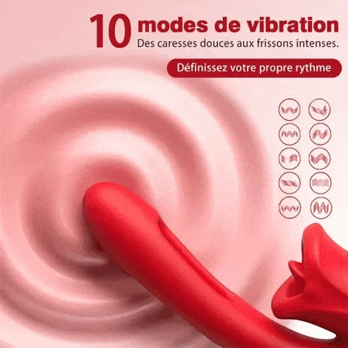 Vibrateur double stimulation 3 en 1 - Secwell - Big Mouth Super Master Secwell Sensations plus