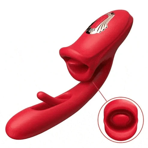 Vibrateur double stimulation 3 en 1 - Secwell - Big Mouth Super Master Secwell Sensations plus