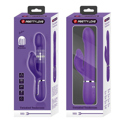 Vibrateur Double Stimulation 4-en-1 - Falin | Pretty Love Pretty Love Sensations plus