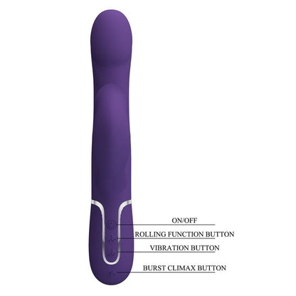 Vibrateur Double Stimulation 4-en-1 - Falin | Pretty Love Pretty Love Sensations plus