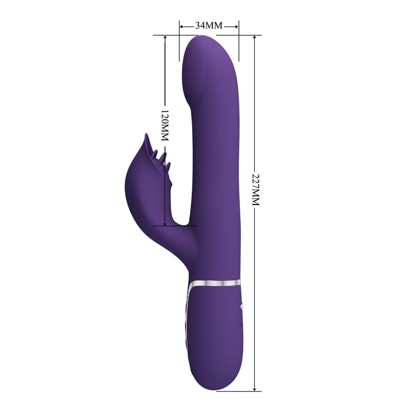 Vibrateur Double Stimulation 4-en-1 - Falin | Pretty Love Pretty Love Sensations plus
