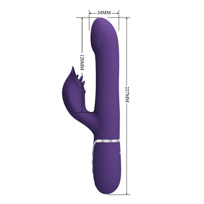 Vibrateur Double Stimulation 4-en-1 - Falin | Pretty Love Pretty Love Sensations plus
