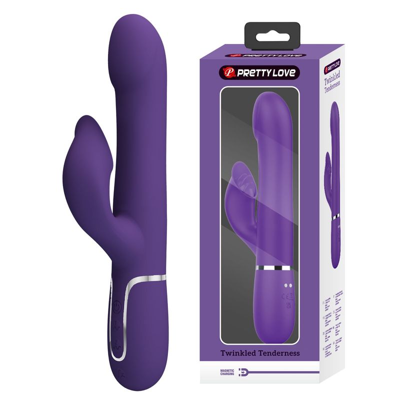 Vibrateur Double Stimulation 4-en-1 - Falin | Pretty Love Pretty Love Sensations plus