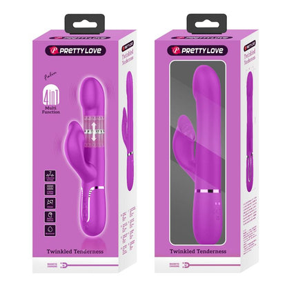 Vibrateur Double Stimulation 4-en-1 - Falin | Pretty Love Pretty Love Sensations plus