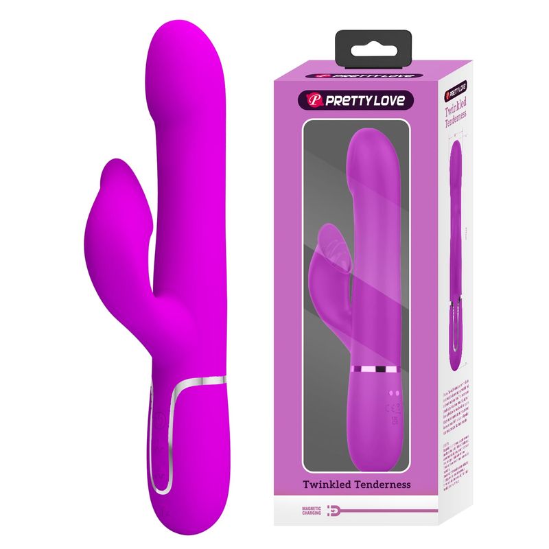 Vibrateur Double Stimulation 4-en-1 - Falin | Pretty Love Pretty Love Sensations plus