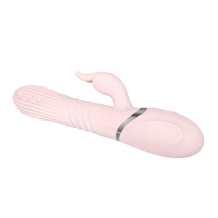 Vibrateur double stimulation - Adam & Eve - Eve's Thrusting Rabbit with Orgasmic Beads Adam & Eve Sensations plus