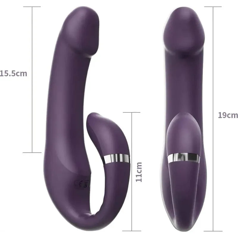 Vibrateur double stimulation avec mouvement - Secwell - Eros Secwell Sensations plus