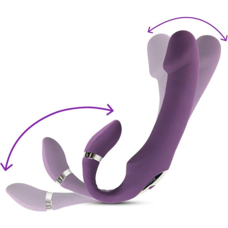 Vibrateur double stimulation avec mouvement - Secwell - Eros Secwell Sensations plus