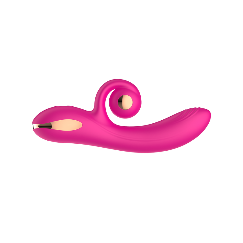 Vibrateur Double Stimulation - Bean Sprout | Clitoris & Point G & Rotation Vaginale Secwell Sensations plus