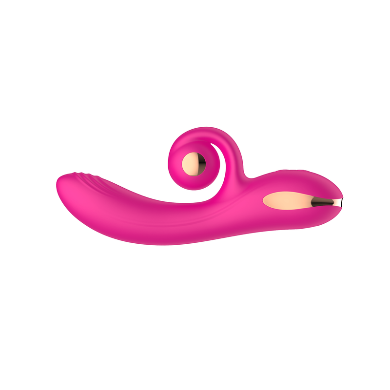 Vibrateur Double Stimulation - Bean Sprout | Clitoris & Point G & Rotation Vaginale Secwell Sensations plus