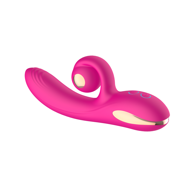 Vibrateur Double Stimulation - Bean Sprout | Clitoris & Point G & Rotation Vaginale Secwell Sensations plus