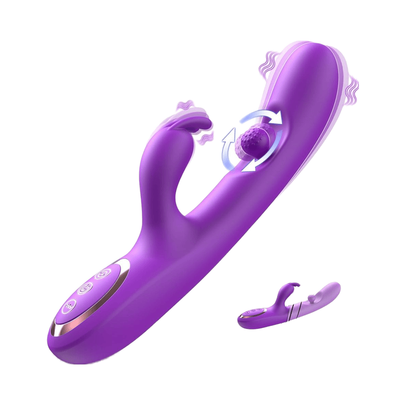 Vibrateur Double Stimulation & Bille Rotative - Spinning Bead | Point G & Clitoris Osez-Vous Sensations plus