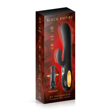 Vibrateur Double Stimulation - Black Empire My Viscountess | Mouvement Clitoridien Black Empire Sensations plus