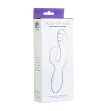 Vibrateur double stimulation - BMS Factory - Purple Vibe BMS Sensations plus