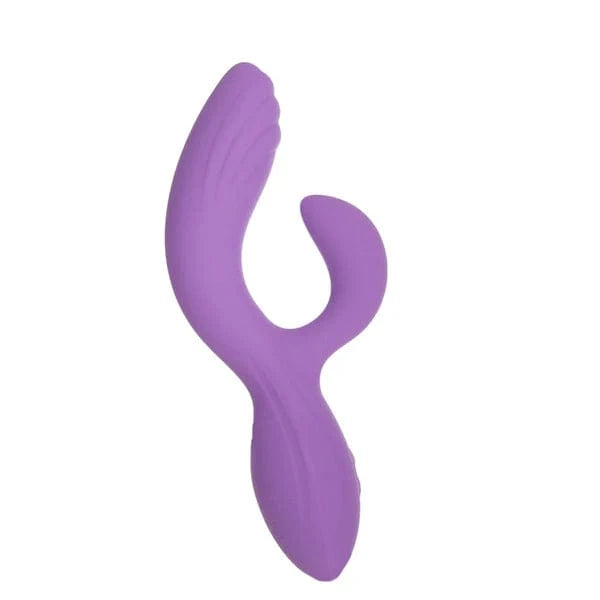 Vibrateur double stimulation - BMS Factory - Purple Vibe BMS Sensations plus