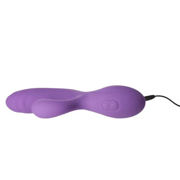 Vibrateur double stimulation - BMS Factory - Purple Vibe BMS Sensations plus