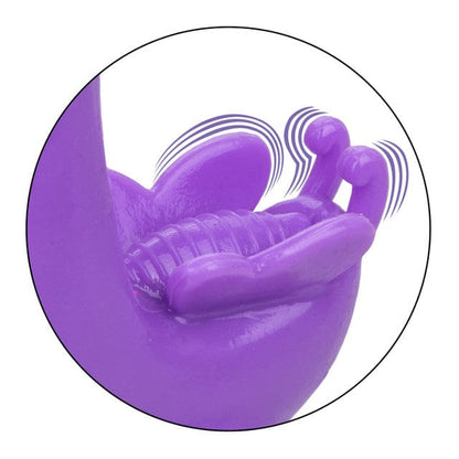 Vibrateur double stimulation`- Butterfly Kiss | Flexible & Waterproof pour un Plaisir Intense Calexotics Sensations plus