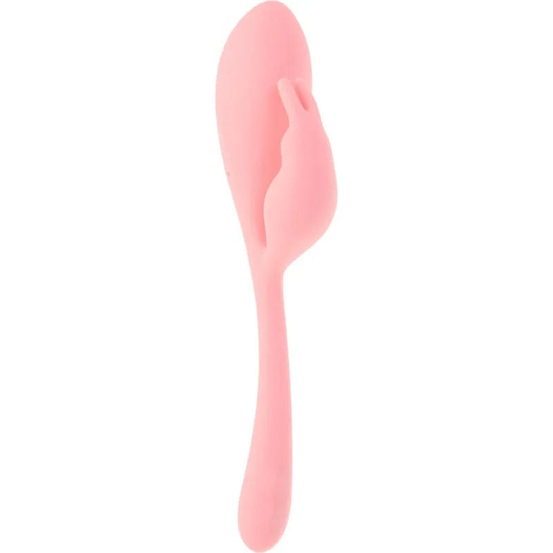 Vibrateur Double Stimulation - CalExotics - Elle Liquid Silicone Bunny Vibe CalExotics Sensations plus