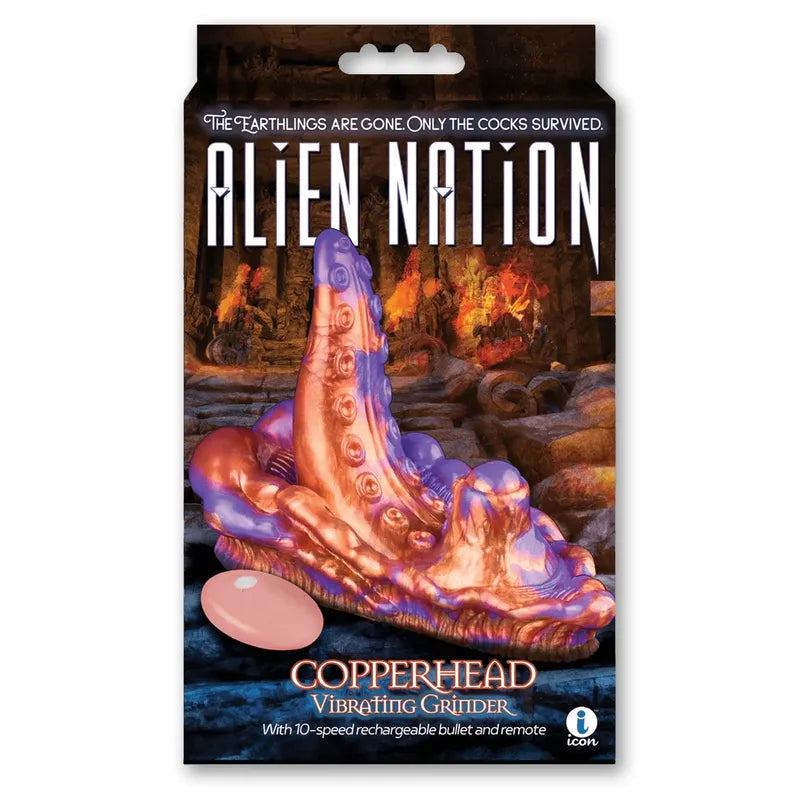 Vibrateur Double Stimulation - Copperhead | Tentaculaire & Rechargeable Icon Brands Sensations plus