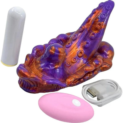 Vibrateur Double Stimulation - Copperhead | Tentacule Rechargeable Icon Brands Sensations plus