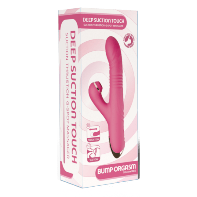 Vibrateur Double Stimulation - Deep Succion Touch | Succion & Va-et-Vient Secwell Sensations plus