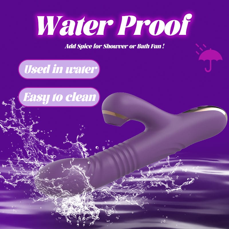 Vibrateur Double Stimulation - Deep Succion Touch | Succion & Va-et-Vient Secwell Sensations plus