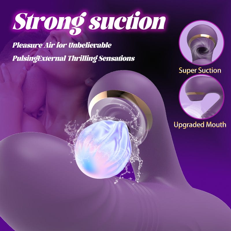 Vibrateur Double Stimulation - Deep Succion Touch | Succion & Va-et-Vient Secwell Sensations plus