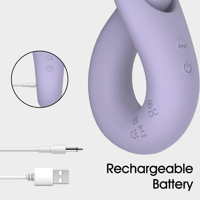 Vibrateur Double Stimulation - Infinity Judy | Flexible & Polyvalent WInYI Sensations plus