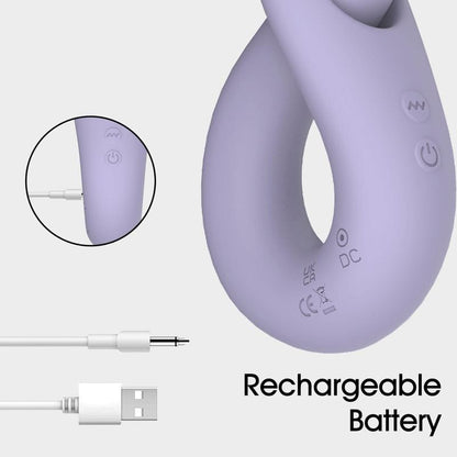 Vibrateur Double Stimulation - Infinity Judy | Flexible & Polyvalent WInYI Sensations plus