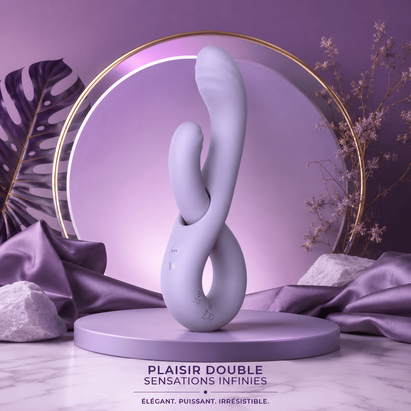 Vibrateur Double Stimulation - Infinity Judy | Flexible & Polyvalent WInYI Sensations plus