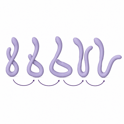 Vibrateur Double Stimulation - Infinity Judy | Flexible & Polyvalent WInYI Sensations plus