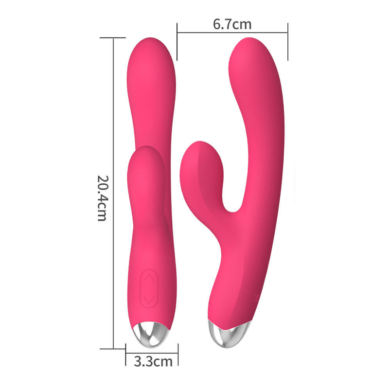 Vibrateur double stimulation - L'Indépendent | 10 modes, 2 moteurs, Point G & Clitoris Secwell Sensations plus