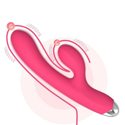 Vibrateur double stimulation - L'Indépendent | 10 modes, 2 moteurs, Point G & Clitoris Secwell Sensations plus